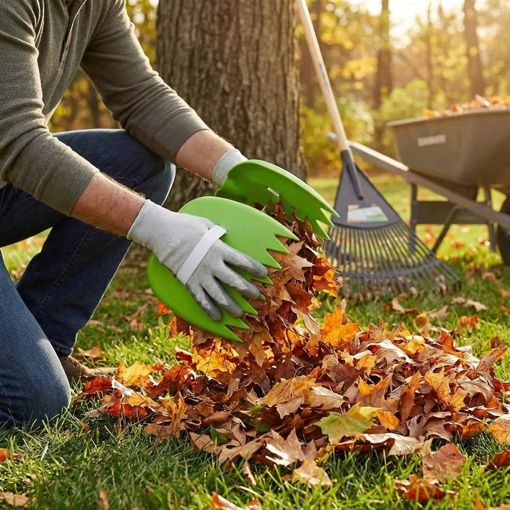 Leaf Scoops Hand Rakes 2 Pcs