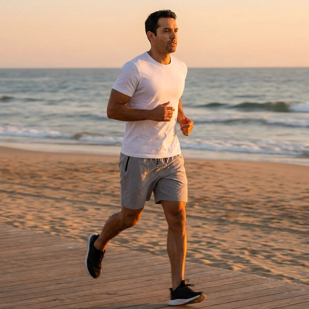 Combo of 3 Men's Stretchable Cotton Shorts
