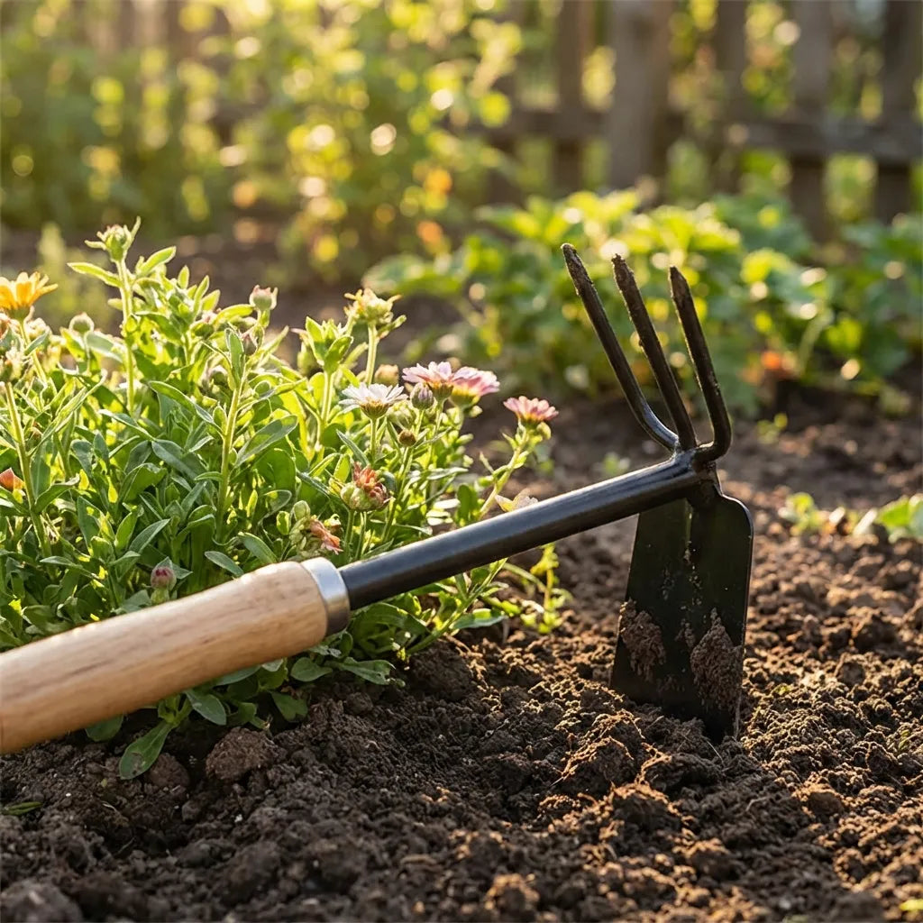 Dual Hoe & Rake Tool
