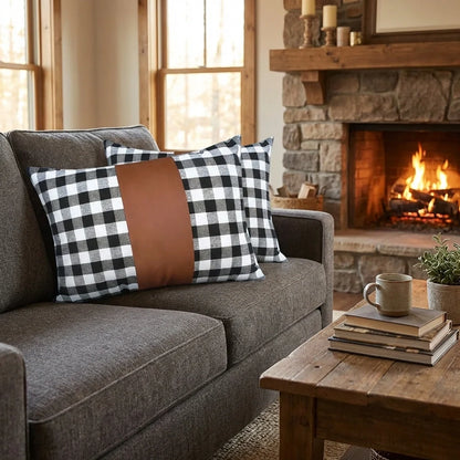 Leather Decorative Pillow Covers