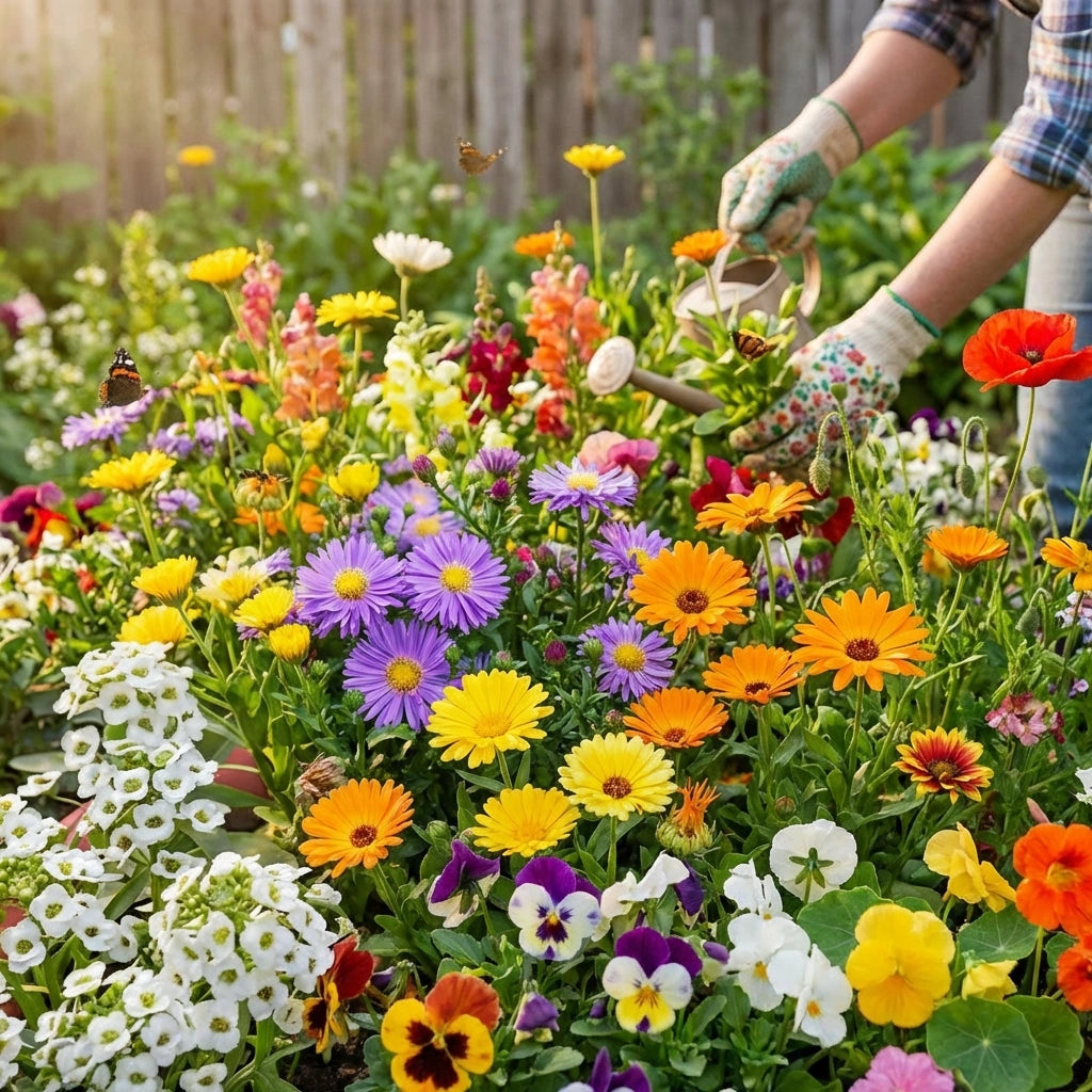 Varieties of Flower Seeds (Pack of 100)