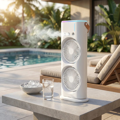 Portable Mist Cooling Fan