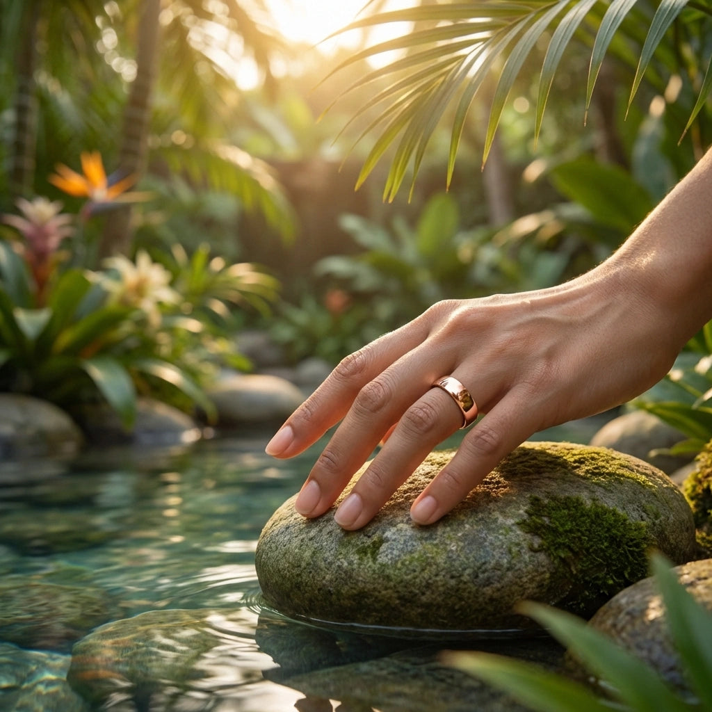 Lymphatic Drainage Therapeutic Magnetic Ring