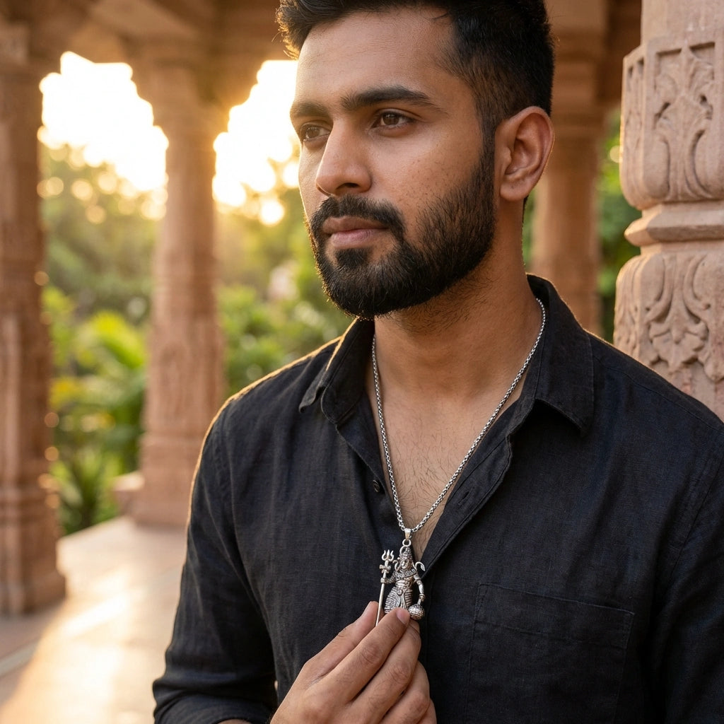 Divine Shiva Locket With Chain