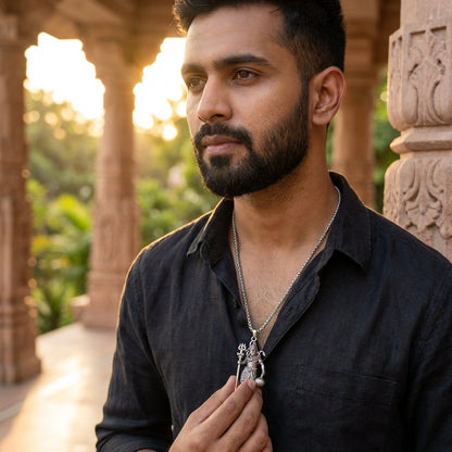 Divine Shiva Locket With Chain