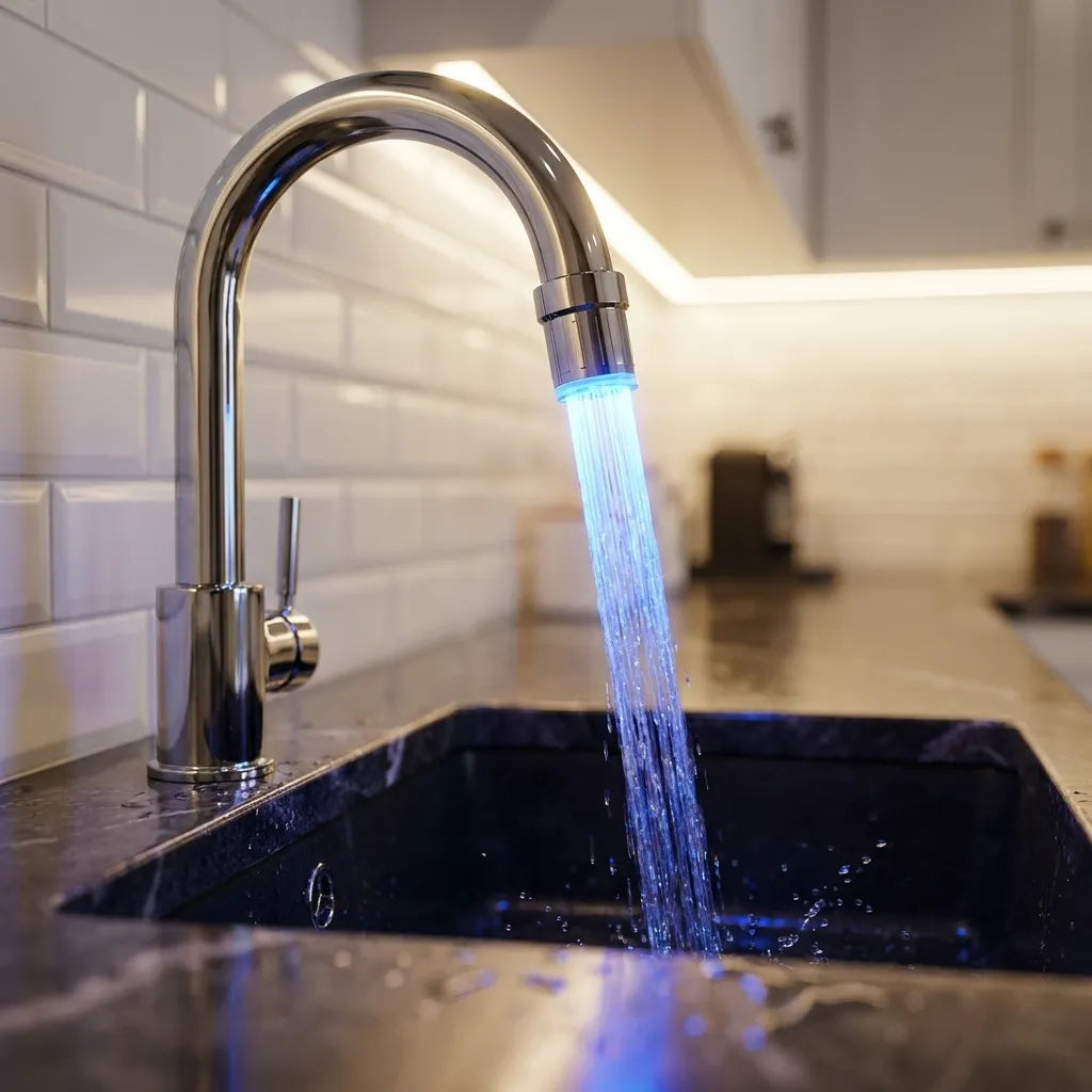 Color Changing Temperature Faucet