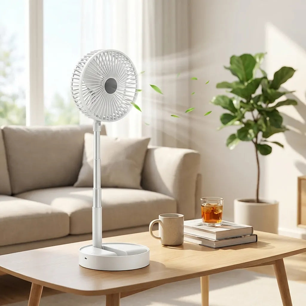 Rechargeable Telescopic Standing Fan