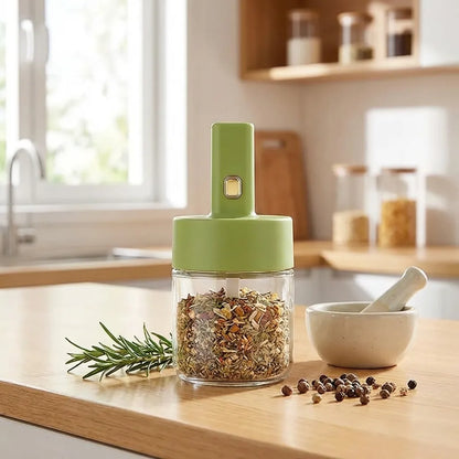 Luxury Glass Telescopic Seasoning Tank