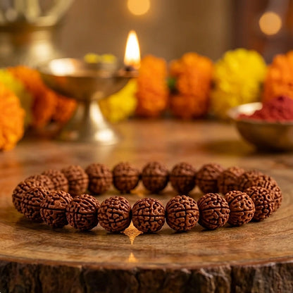 7 Mukhi Rudraksha Spiritual Bracelet