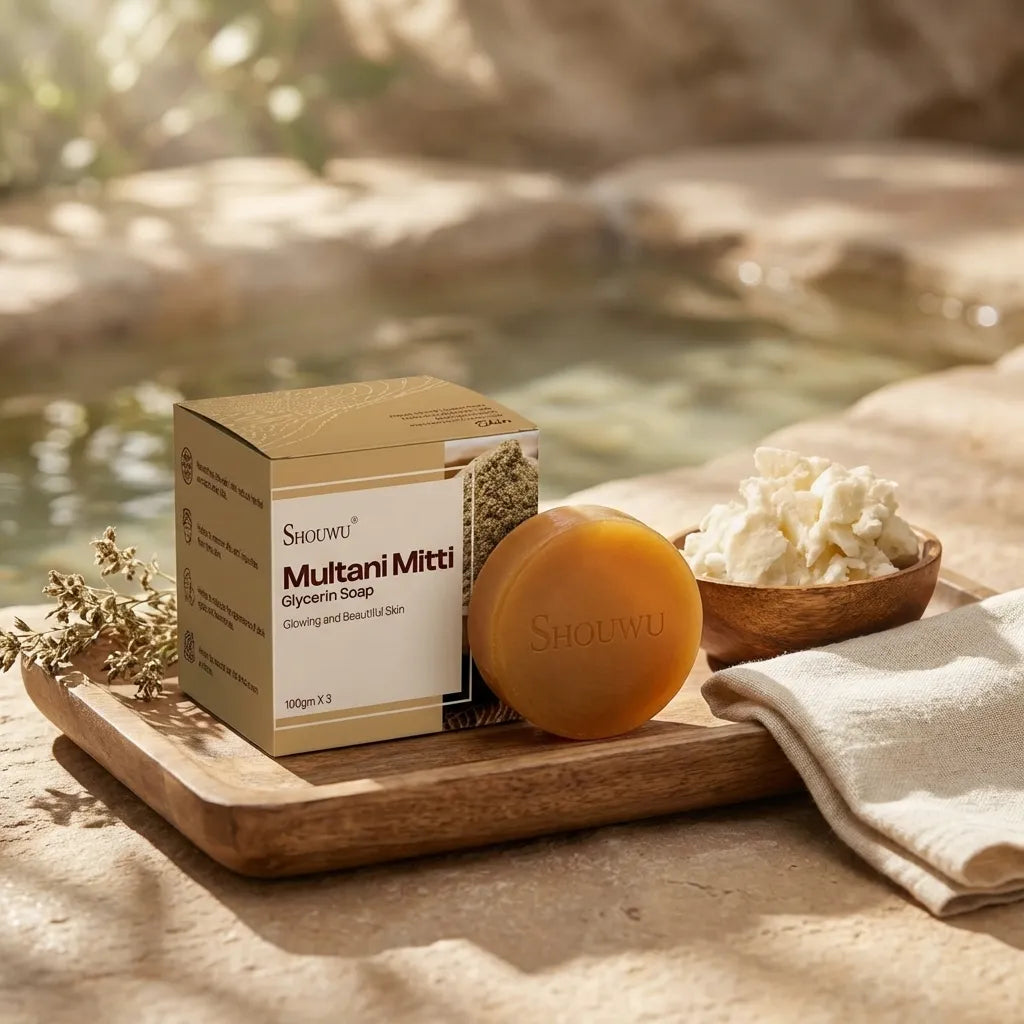 Shoumu Multani Mitti Glycerin Soap 100g