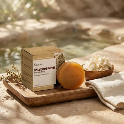 Shoumu Multani Mitti Glycerin Soap 100g