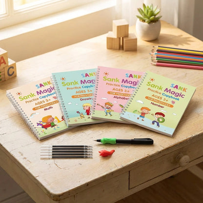 Magic Practice Copybook 4 book 10 refill