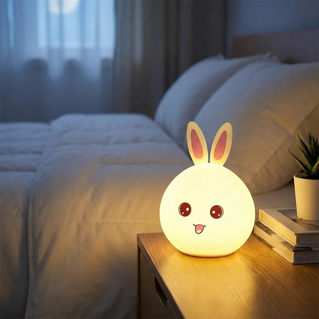 Rabbit Silicone Touch Sensor Night Light