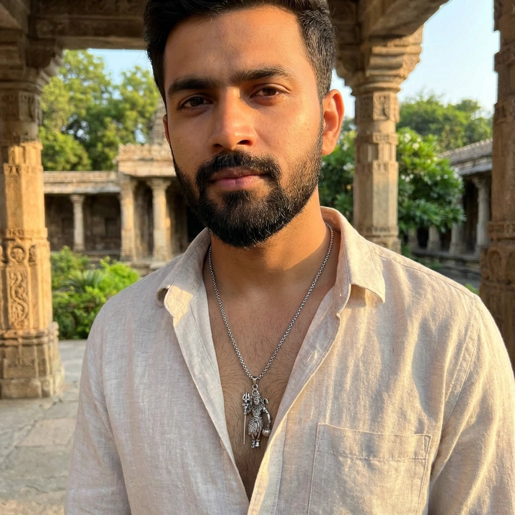 Divine Shiva Locket With Chain