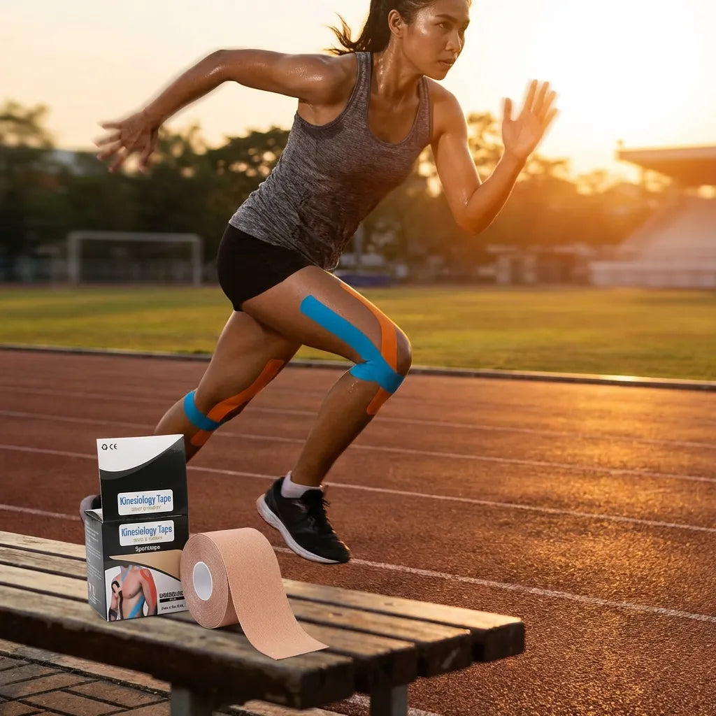 Soft cotton blend sports tape