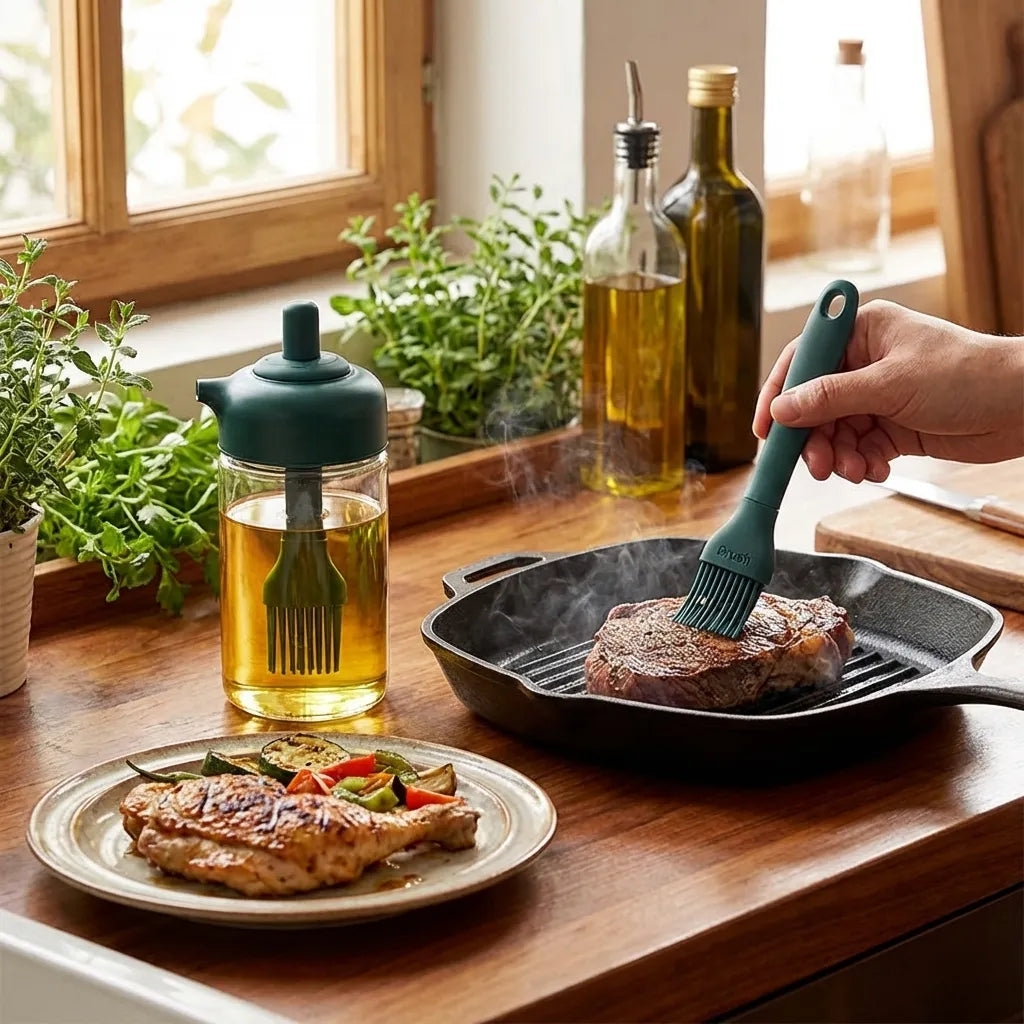Plastic 2 In 1 Oil Dispenser 250 ml