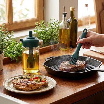 Plastic 2 In 1 Oil Dispenser 250 ml