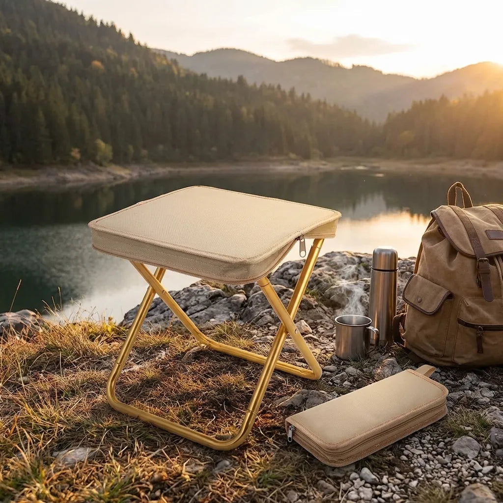 Zipper Folding Stool