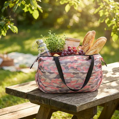 Zip-Top Foldable Tote