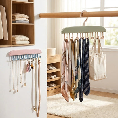 Multi-Clip Closet Hanger