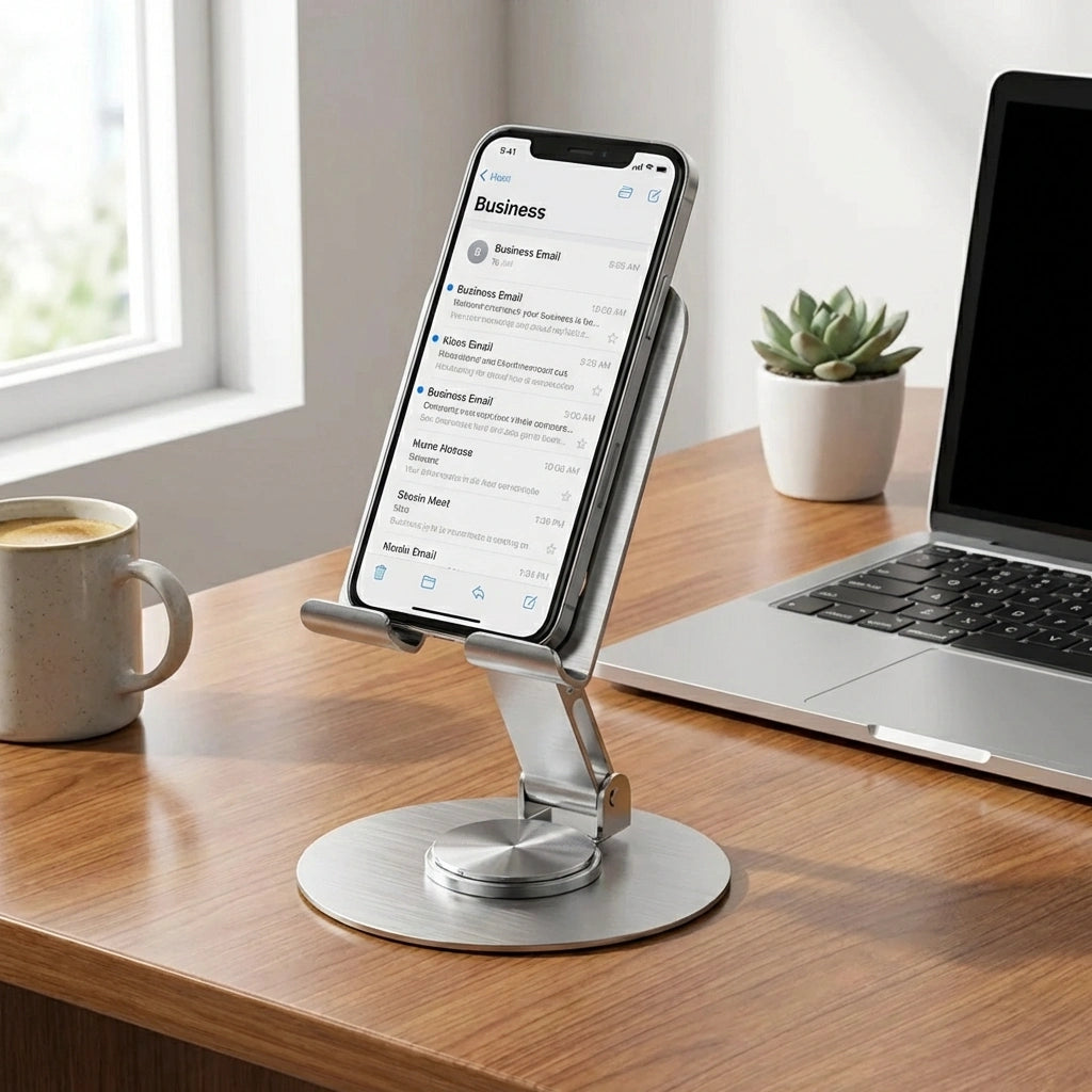 Aluminium 360 Rotatable Phone Stand