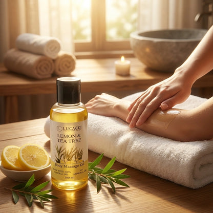 Lemon Tea Tree Massage Oil