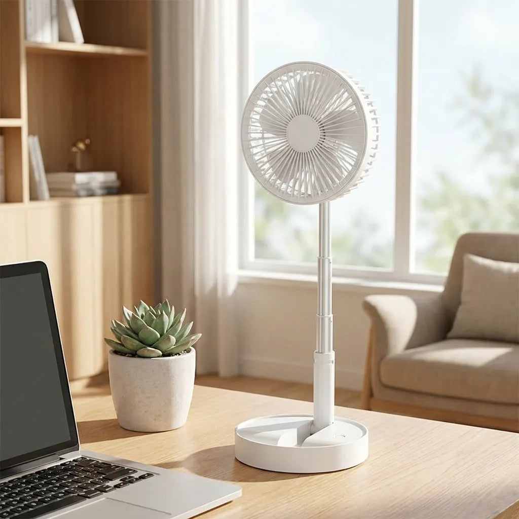 Rechargeable Telescopic Standing Fan