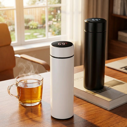LED Temperature Display Flask