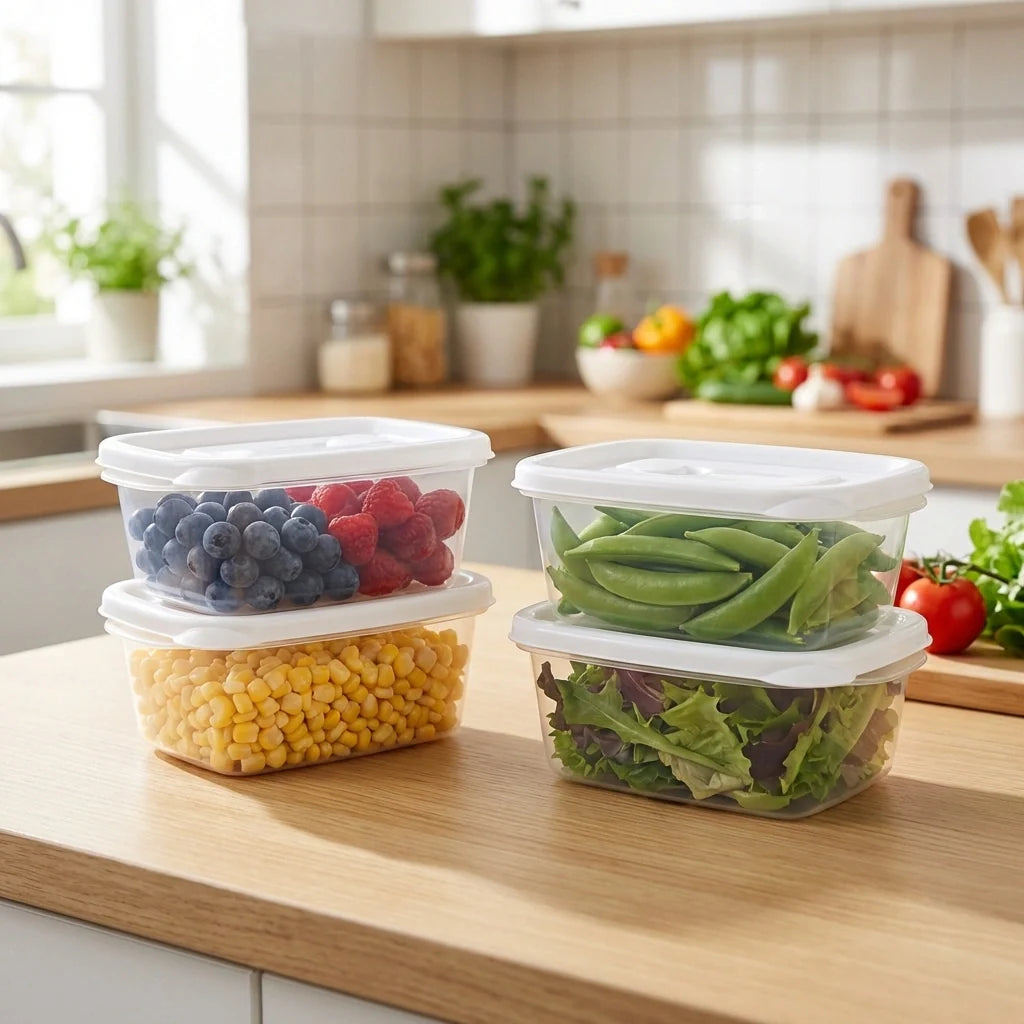 BPA-Free Stackable Food Containers