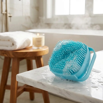 SCRUBBING Soft Silicone Bath Brush
