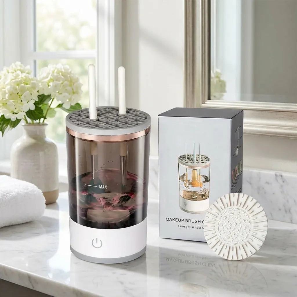 Automatic Makeup Brush Cleaner