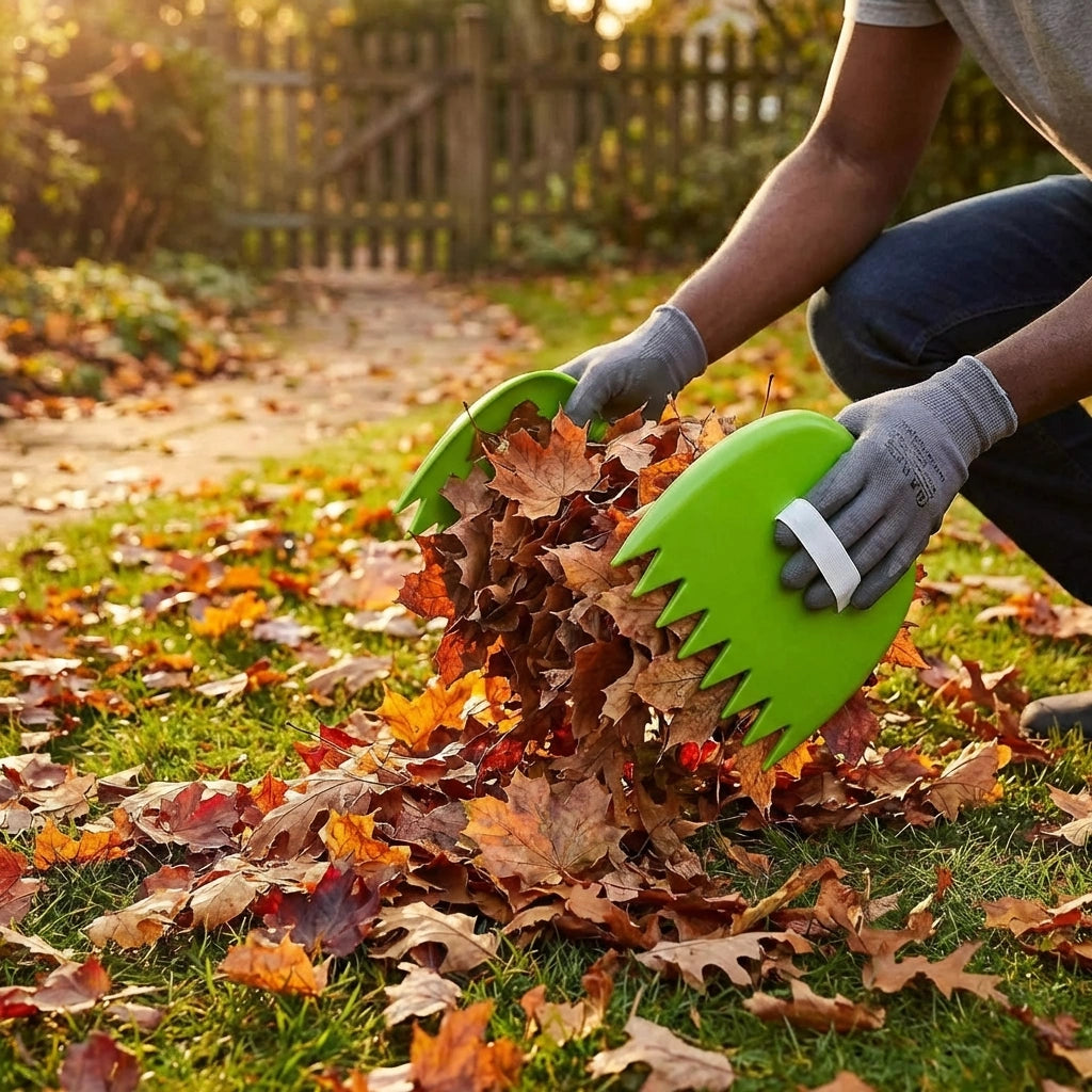 Leaf Scoops Hand Rakes 2 Pcs