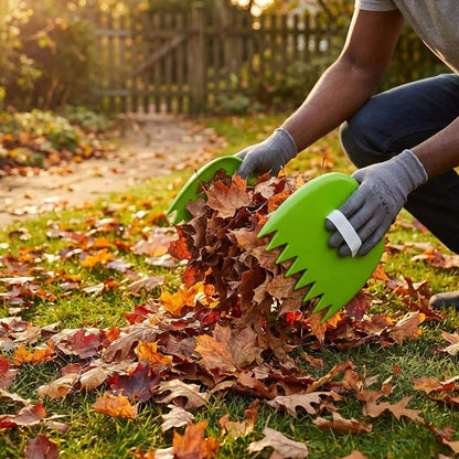 Leaf Scoops Hand Rakes 2 Pcs
