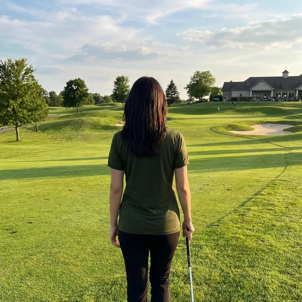 Bottle Green Polo Tee