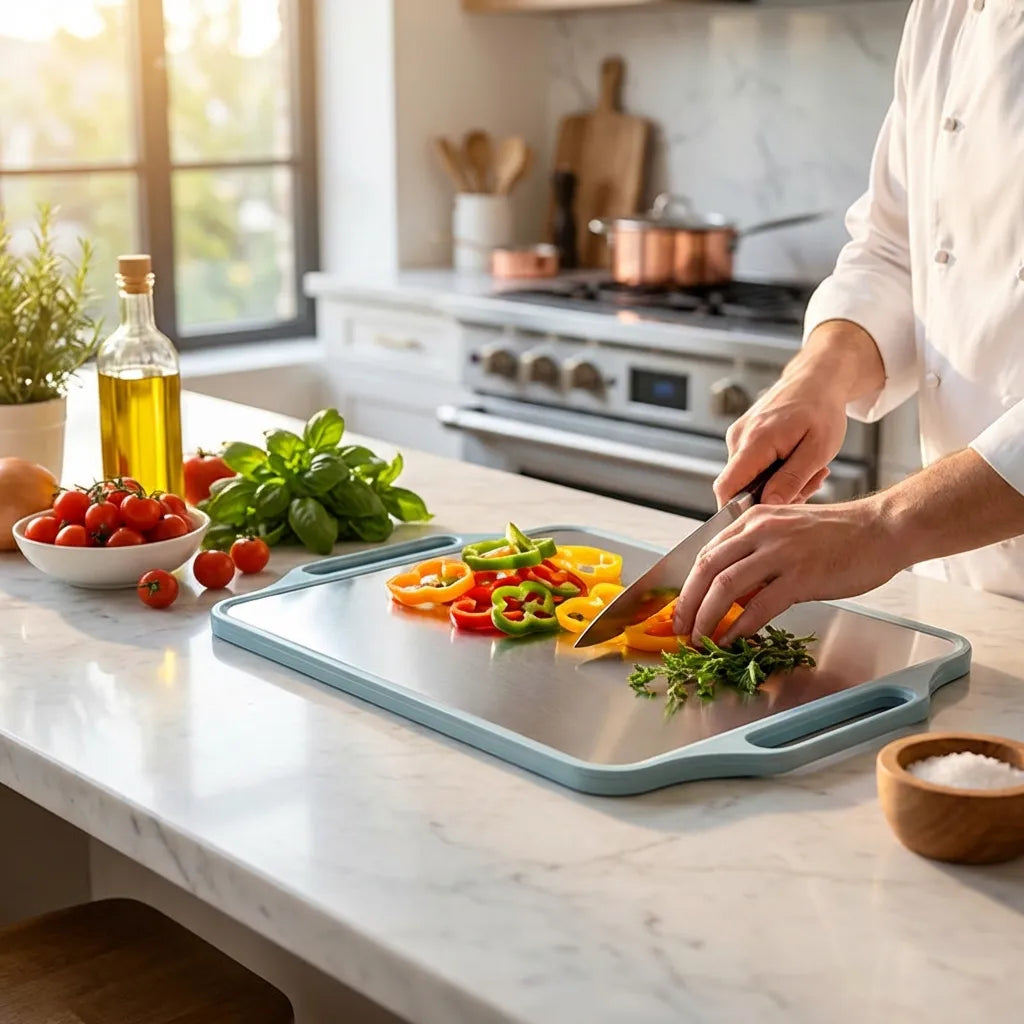 Steel Chopping Cutting Board