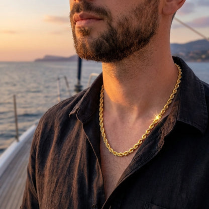 Brass Gold Plated Chain