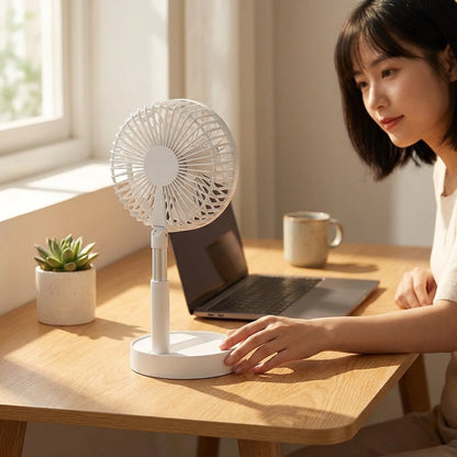 Powerful Rechargeable High Speed Table Desk Fan