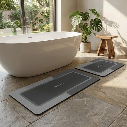 2 Pcs Kitchen Mat