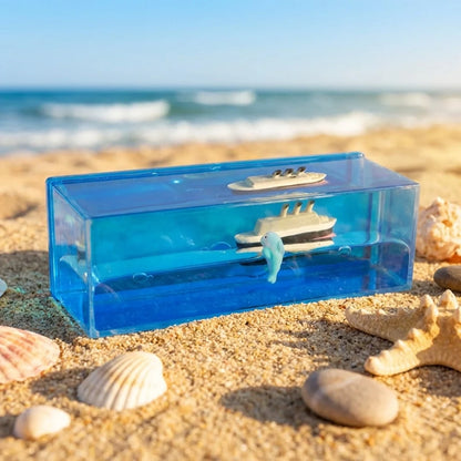 Floating Titanic Ship Ornament