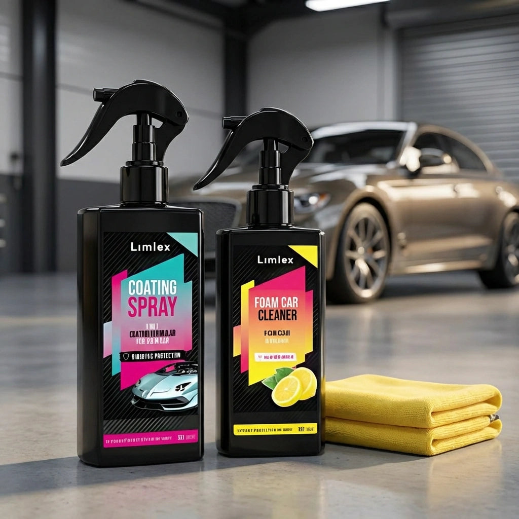 Coating Spray and Foam Car Cleaner (Combo)