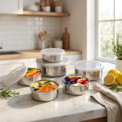 Steel Airtight Lunch Box
