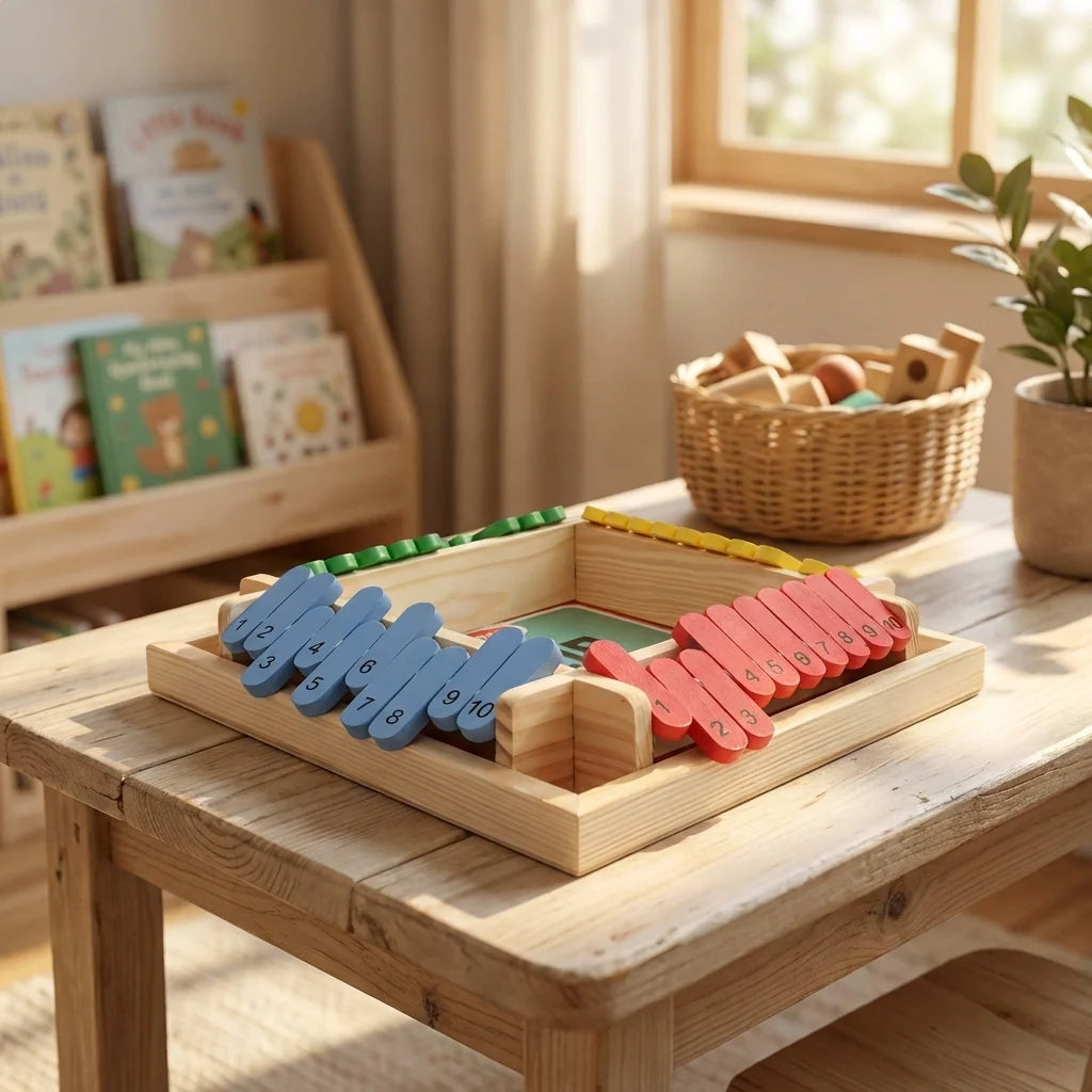 Wooden Shut The Box Game