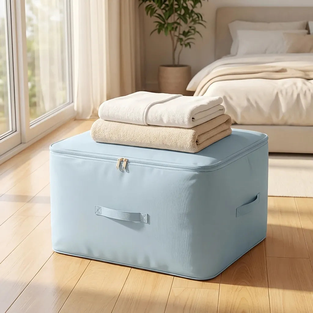 Storage Space Saving Self Compression Organizer