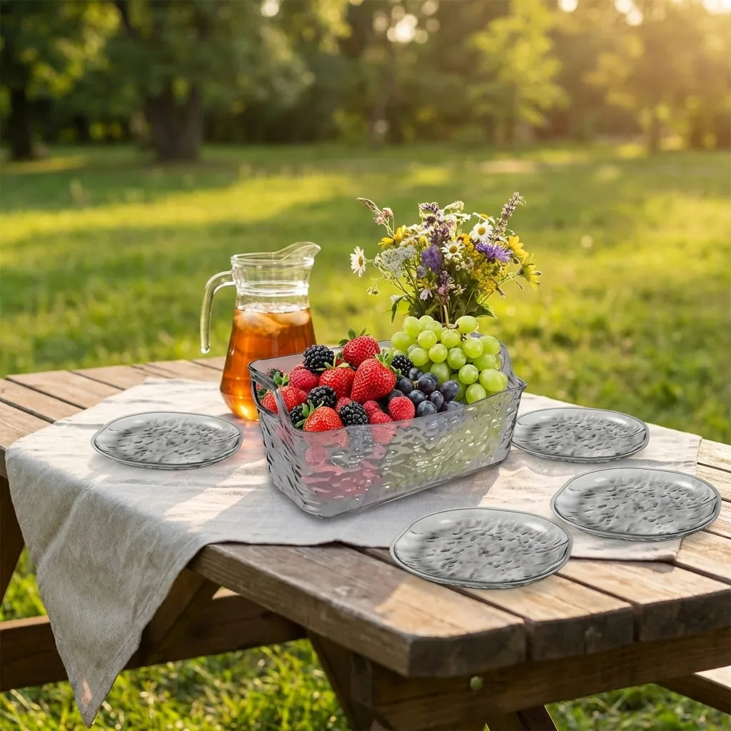 Plastic Household Plates Dinner Plates