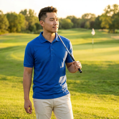 Fidato Men's Half Sleeves Polo Neck T-shirt 4PPT11 (Pack of 4)