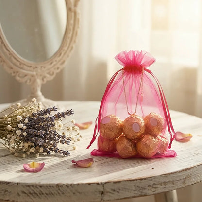 Organza Gift Bags Small Mesh