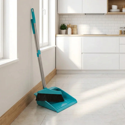 Long Handle Dustpan & Brush Set