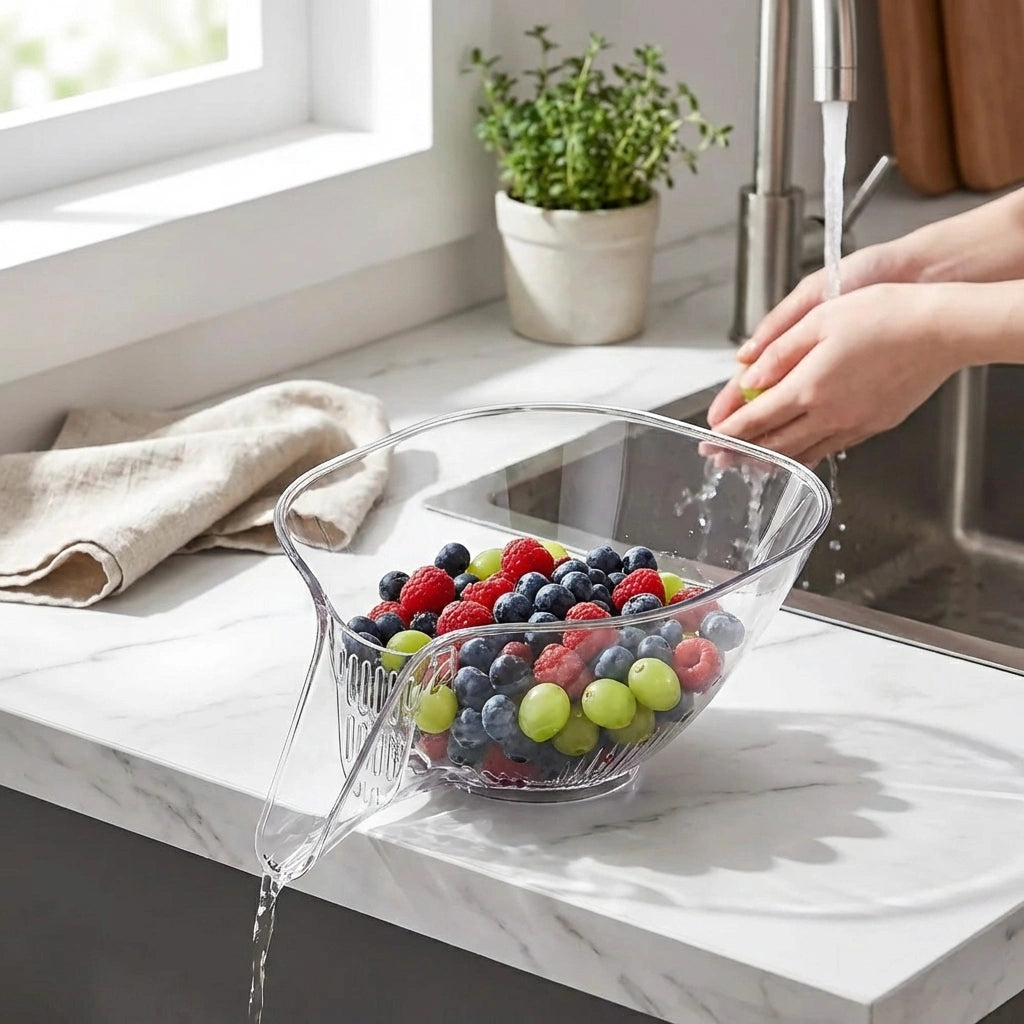 Sink Strainer Basket Funnel