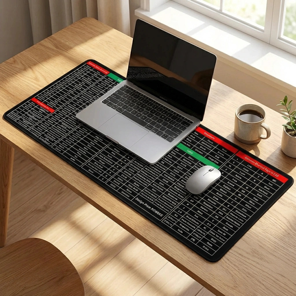 Extended Gaming Laptop Mouse Pad