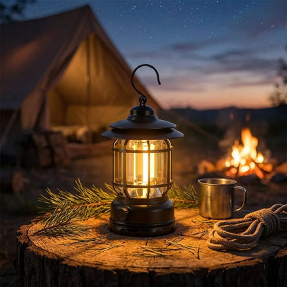 Retro LED Camping Light